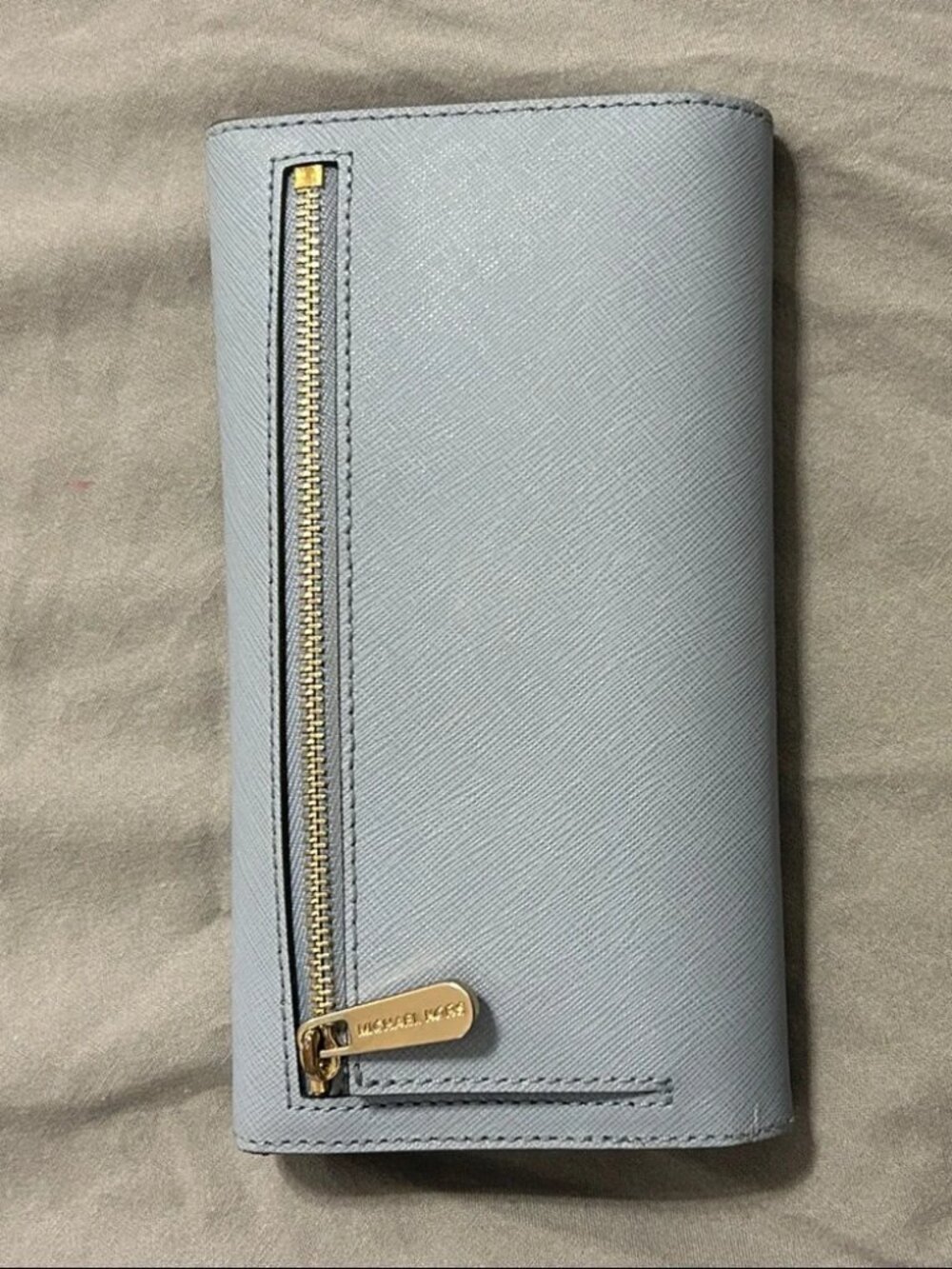 ✨ Michael Kors Jet Set Travel Saffiano Leather Continental Wallet - Picture 2 of 3